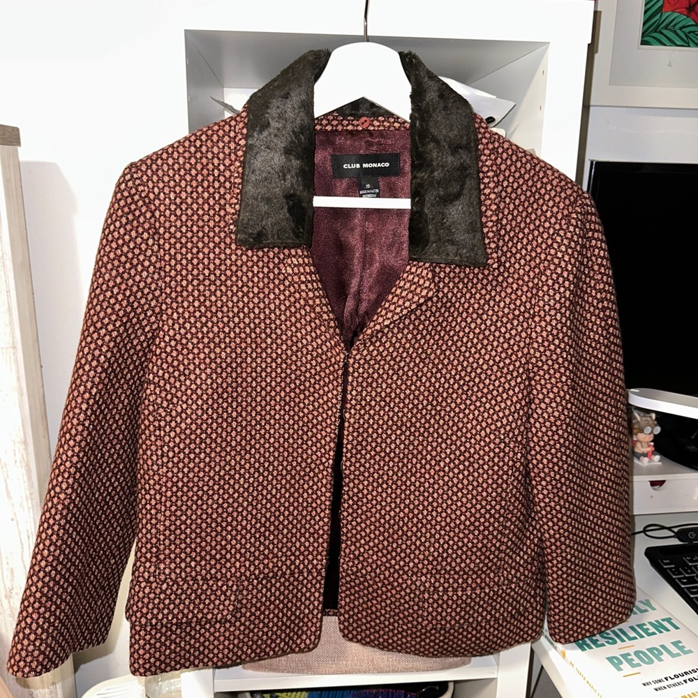 Club Monaco Wool-blend Blazer Jacket